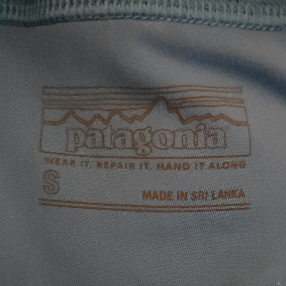 NWOT Patagonia Maipo 7/8 Bright Blue Leggings w Side Pockets Sz Small - Picture 9 of 9